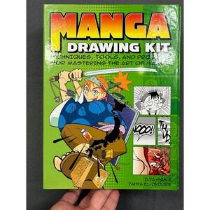 Manga Drawing Kit Techniques Tools and Project Book with Figure and Art Supplies